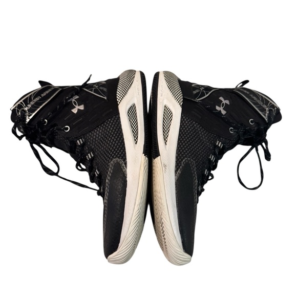 Under Armour HOVR Highlight Ace Volleyball Shoes Women’s Size 8 Black / White 8 - Picture 4 of 7